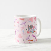 美容師のマグカップ コーヒーマグカップ (正面右)