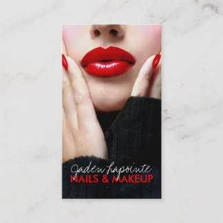 美容師の名刺のテンプレート 名刺