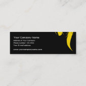 美容師の名刺 スキニー名刺 (裏面)