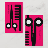 美容師の名刺 名刺 (正面/裏面)