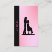 美容師の名刺 名刺 (裏面)