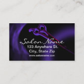 美容師の名刺 名刺 (裏面)