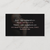 美容師の名刺 名刺 (裏面)