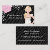 美容師の名刺 名刺 (正面/裏面)