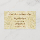 美容師の名刺 名刺 (正面)