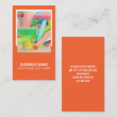 美容師の名刺 名刺 (正面/裏面)