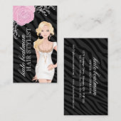 美容師の名刺 名刺 (正面/裏面)