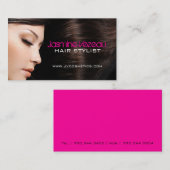 美容師の名刺 名刺 (正面/裏面)