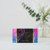 美容師の専門家 名刺 (スタンド正面)