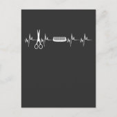 美容師の心拍愛美容院 ポストカード (正面)