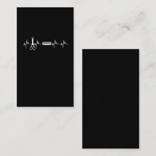 美容師の心拍愛美容院 名刺 (正面/裏面)