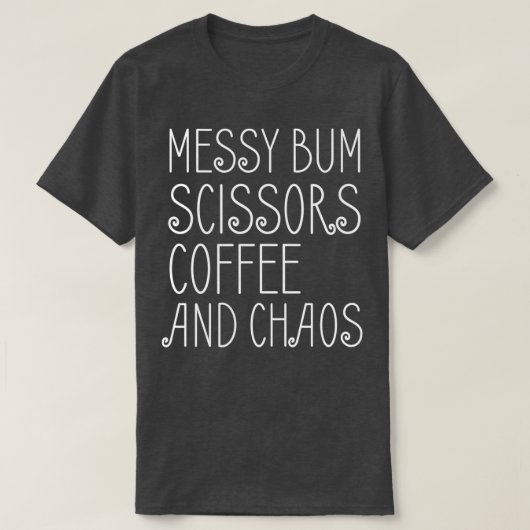 美容師の生活 Tシャツ (デザイン正面)