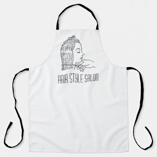 美容師の美容師のエプロン エプロン (正面)