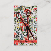 美容師の美容師のギフトカード証明書 割引カード (正面)