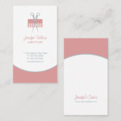 美容師の美容院の名刺 名刺 (正面/裏面)