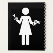 美容師の記号 プランナー手帳 (裏面)