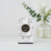 美容師の金ゴールドはアポイントメントを切りましたり及びとかします 予約カード (スタンド正面)