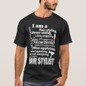 美容師のTシャツ Tシャツ (正面)