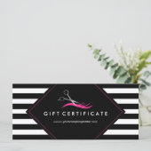 美容師はっきりしたギフト券 (スタンド正面)