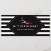 美容師はっきりしたギフト券 (正面)