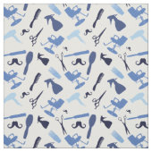美容師はパターンに用具を使います ファブリック (見本)