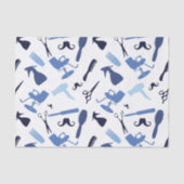 美容師はパターンに用具を使います 薄葉紙 (正面)