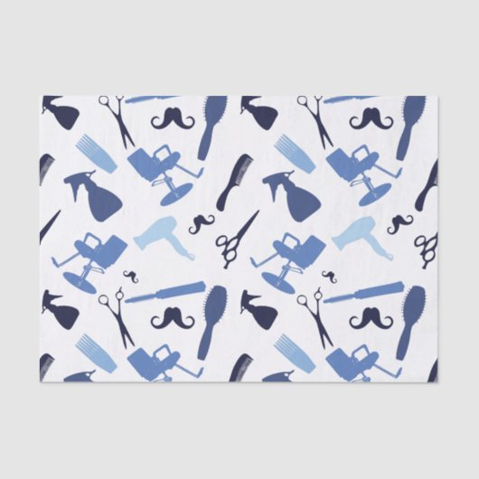 美容師はパターンに用具を使います 薄葉紙 (正面)