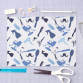 美容師はパターンに用具を使います 薄葉紙 (クラフト)