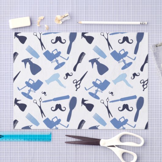 美容師はパターンに用具を使います 薄葉紙 (クラフト)