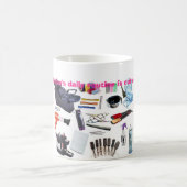 美容師は上記の切口です コーヒーマグカップ (中央)