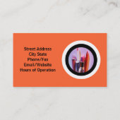 美容師またはメイクアップアーティストの名刺 名刺 (裏面)