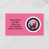 美容師またはメイクアップアーティストの名刺 名刺 (裏面)