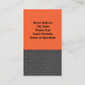 美容師またはメイクアップアーティストの名刺 名刺 (裏面)