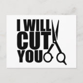 美容師または美容師-マーケティングはがき ポストカード (正面)