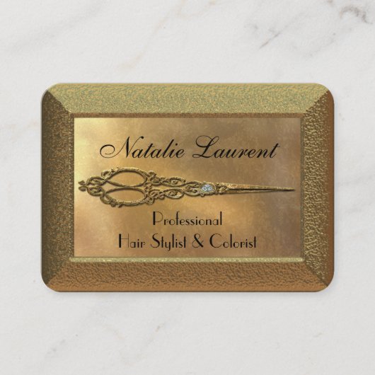 美容師を切って下さいRoyale 名刺 (正面)