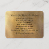 美容師を切って下さいRoyale 名刺 (裏面)