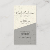 美容師アイコン | QRコード 名刺 (裏面)