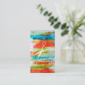 美容師アポイントメントカラフルウモダンッド#20 予約カード (スタンド正面)