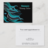 美容師アポイントメントカード 予約カード (正面/裏面)