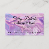 美容師アポイントメントカード 名刺 (裏面)