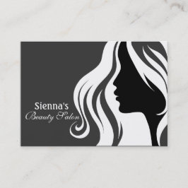 美容師アポイントメントカード（白） 予約カード