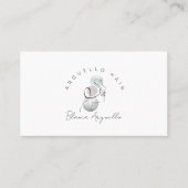 美容師アポイントメントリマインダーと名刺 名刺 (正面)