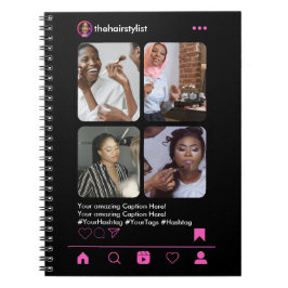 美容師インスタグラム ノートブック