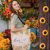 美容師エレガント金ゴールドはさみ美容師ピンク トートバッグ