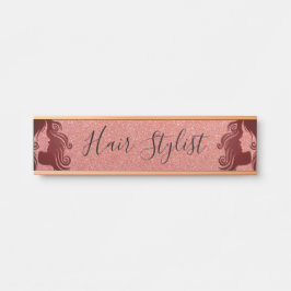 美容師オングリッター サインプレート