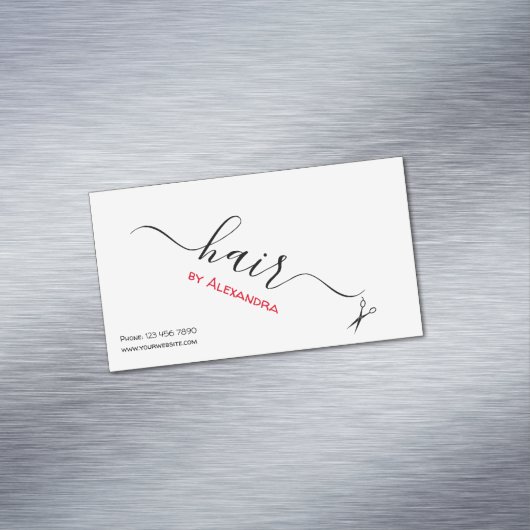 美容師カード磁石 マグネット名刺 (インサイチュ)