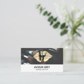 美容師キス |スタイリスト |メイクアップブラシ ロイヤリティカード (スタンド正面)