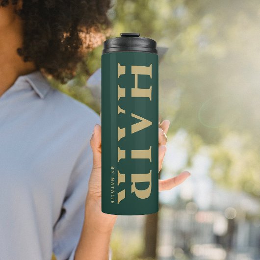 美容師クール美しいサロンヘアスタイリストカスタム タンブラー