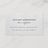 美容師ゴールデンシザー 名刺 (裏面)