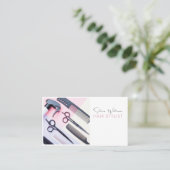 美容師サロンツールのミニマル 名刺 (スタンド正面)